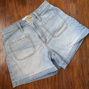 High Waisted Universal Thread Jean Shorts Size 4 Small